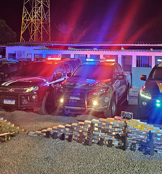 Gefron apreende 3 toneladas de drogas em janeiro e registra aumento de 114% nas apreensões