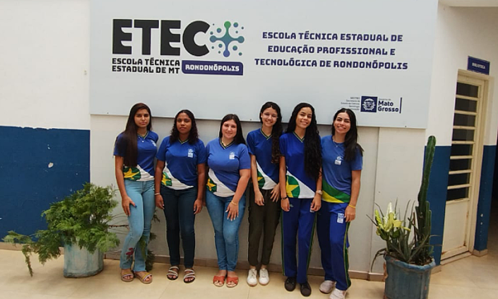 Alunas da ETEC Rondonópolis são selecionadas para programa de tecnologia da USP