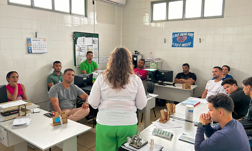 Agentes de Combate às Endemias de Juscimeira participam de capacitação para fortalecer ações de saúde no município