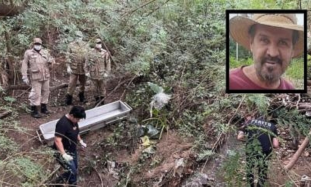 Corpo achado em córrego é de vítima que veio do interior para consulta em Cuiabá