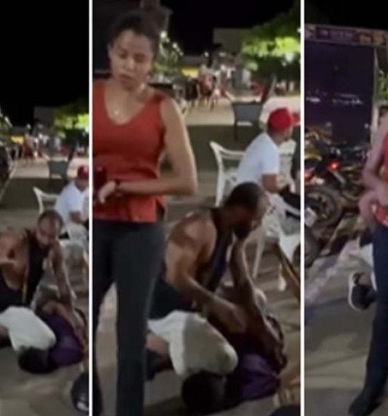 Homem é preso por policiais à paisana após causar tumulto no bar de Colniza