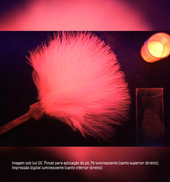 Artigo de servidor da Politec sobre substância química que revela Impressões Digitais é destaque em revista internacional