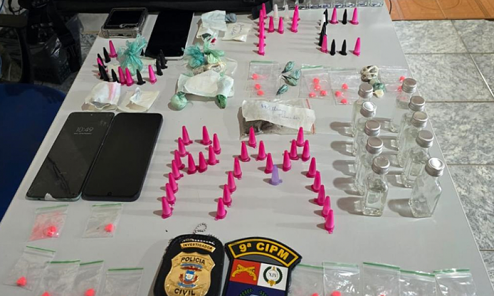 Polícia Civil realiza operação em casa de festas investigada por tráfico de drogas e presença de menores