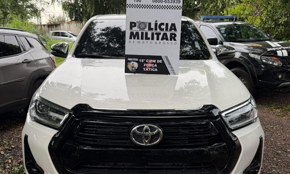Polícia Militar recupera veículos roubados e prende três pessoas em Várzea Grande