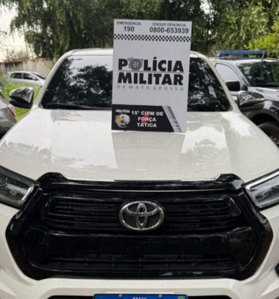 Polícia Militar recupera veículos roubados e prende três pessoas em Várzea Grande