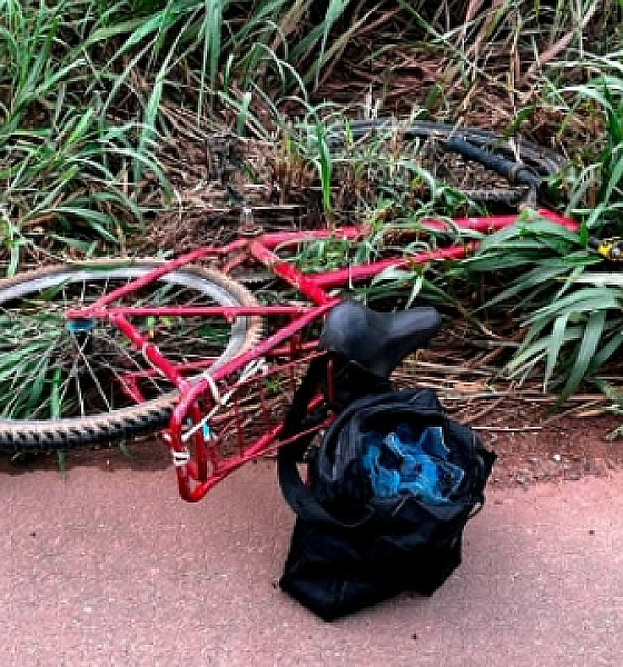 Ciclista morre atropelado e motorista foge sem prestar socorro