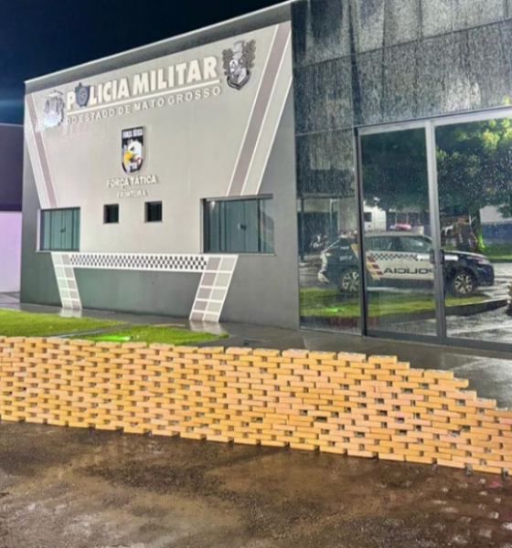 Polícia Militar apreende 411 quilos de pasta base de cocaína em Pontes e Lacerda