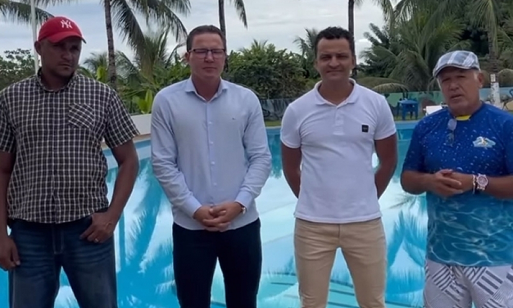 Prefeito de Juscimeira, Alexandre Russi, celebra regularização e liberação de licença do Thermas Alphaville