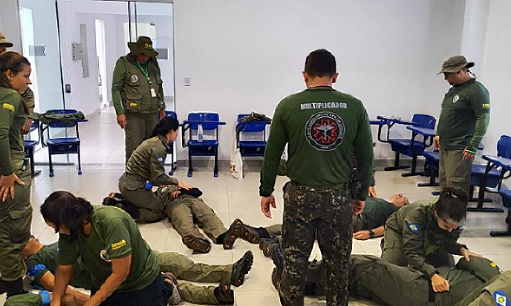 Servidores da Sema-MT recebem capacitação em atendimento pré-hospitalar