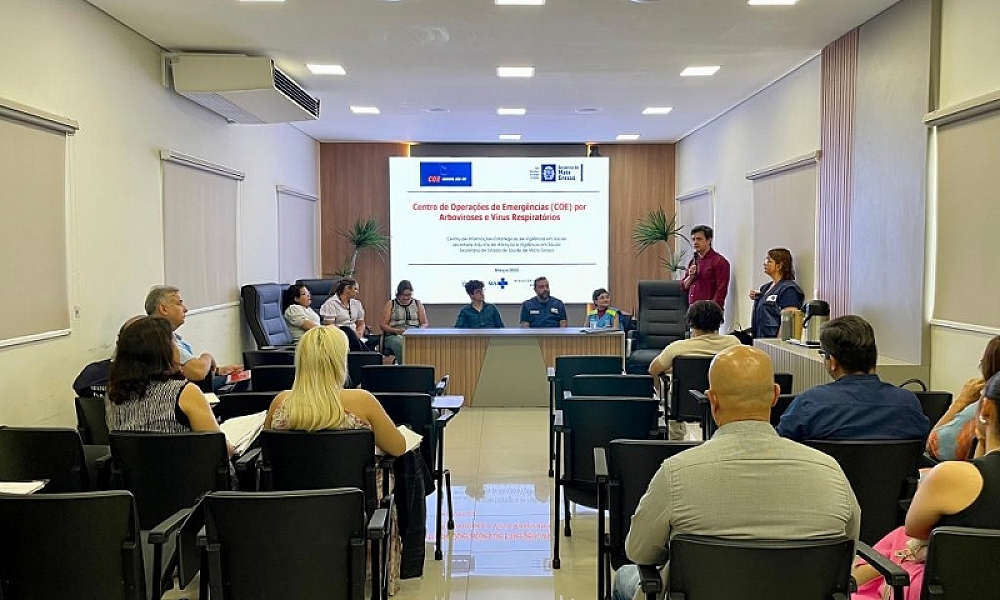SES instala COE para monitoramento de arboviroses e vírus respiratórios em MT