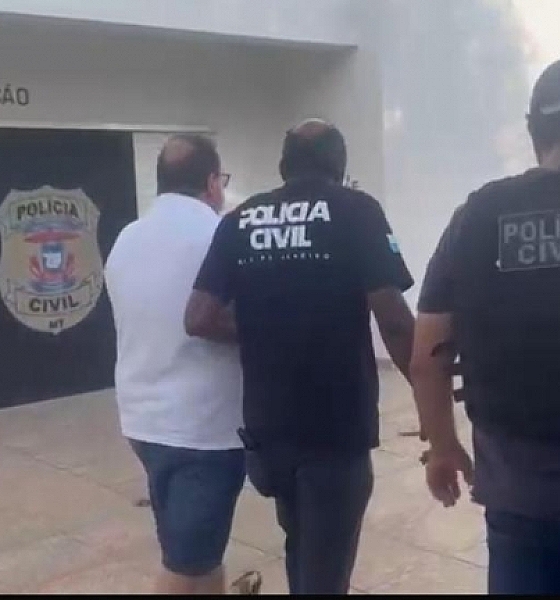 Polícia Civil prende em Rondonópolis mandante de homicídio no Rio de Janeiro