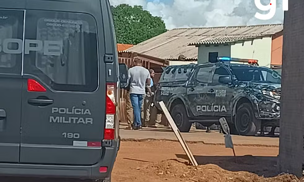 Polícia resgata mulher e criança feitas reféns em Cuiabá