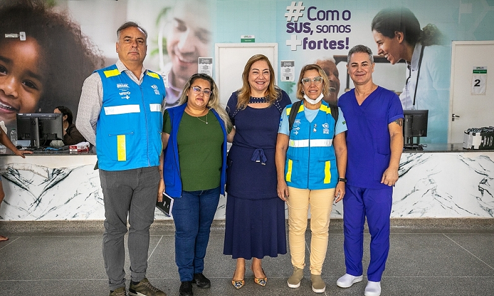 Upa Verdão recebe visita e orientações do Ministério da Saúde