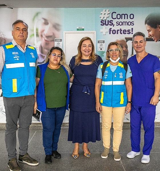 Upa Verdão recebe visita e orientações do Ministério da Saúde