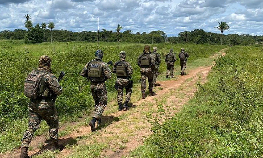 Polícia recaptura quatro fugitivos de presídio goiano em Mato Grosso