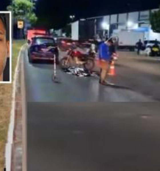 Motociclista de 20 anos morre após ser atropelado por caminhão-pipa