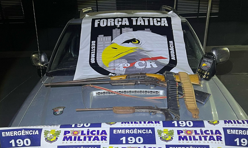 Forças de segurança impedem invasão de terras e prendem seis pessoas em Alto Garças