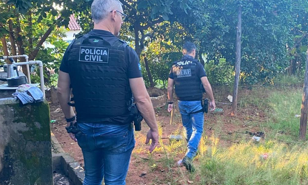 Polícia Civil realiza operação contra o tráfico de drogas em Guiratinga