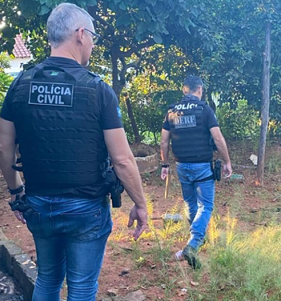 Polícia Civil realiza operação contra o tráfico de drogas em Guiratinga