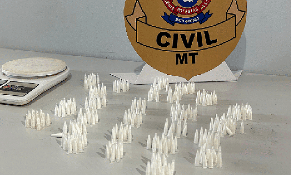 Mulher é presa com mais de 300 pinos de cocaína no Nortão