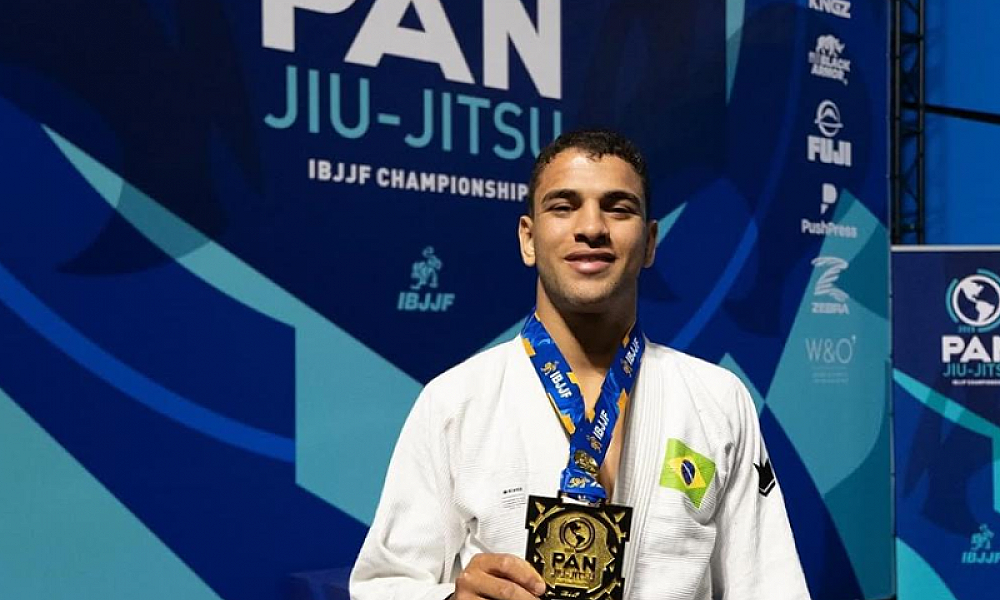Mato-grossense Felipe Leonardo conquista título no Pan-Americano de Jiu-Jitsu 2025