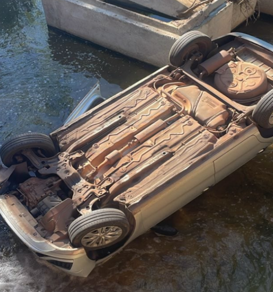  Motorista de aplicativo cai de ponte em Várzea Grande após tentar desviar de motociclista