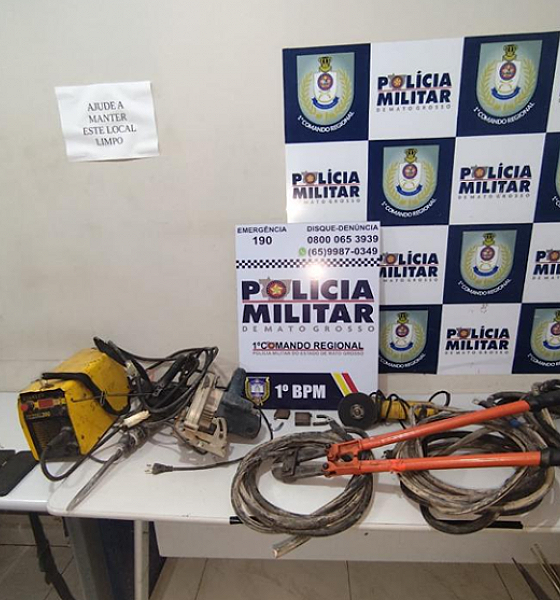 Três suspeitos são presos por roubo e cárcere privado em empresa de defensivos agrícolas