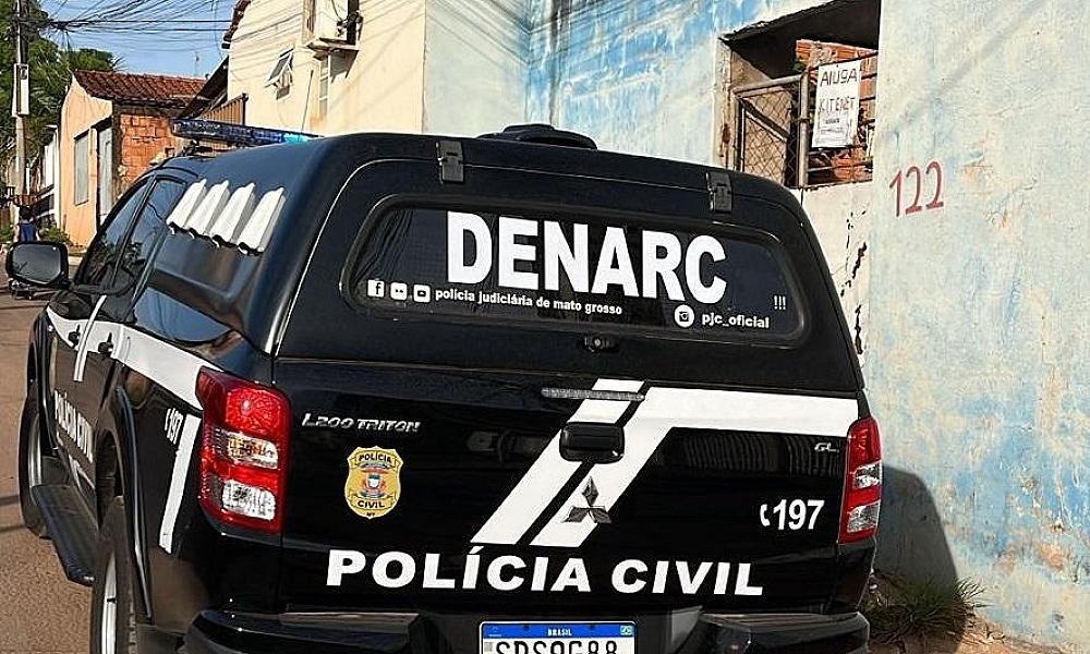 Polícia Civil cumpre mandados contra facção criminosa que atua com tráfico de drogas em Cuiabá e na fronteira