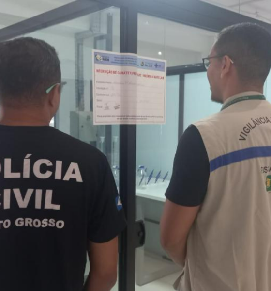 Polícia Civil e Vigilância Sanitária fecham laboratório de análises clínicas suspeito de fraudar em exames