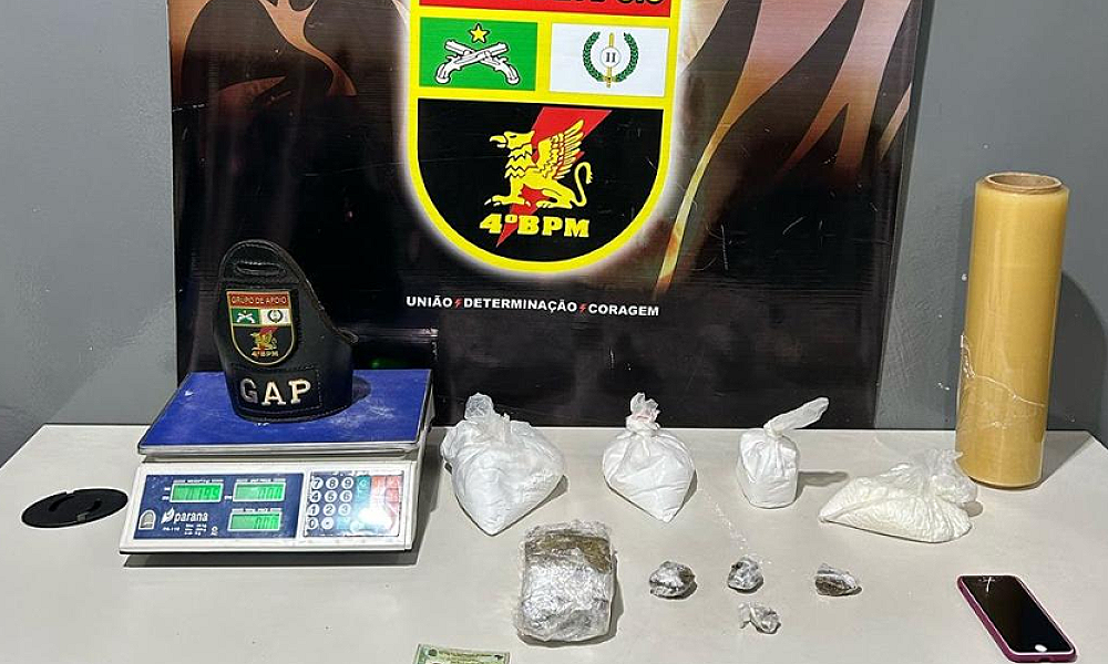 PM prende dois homens por tráfico de drogas em Várzea Grande