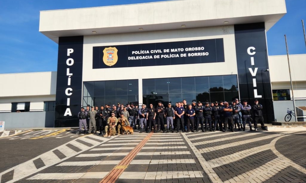 Forças Integradas deflagram Operação Asfixia no combate ao tráfico de drogas em Sorriso