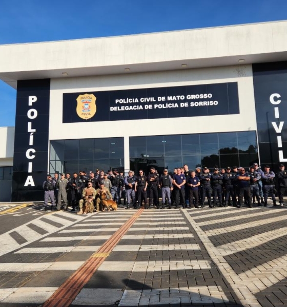 Forças Integradas deflagram Operação Asfixia no combate ao tráfico de drogas em Sorriso