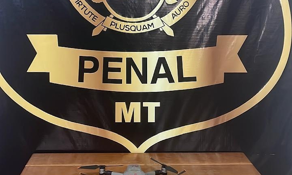 Drone é abatido e materiais ilícitos são apreendidos durante operações de segurança em penitenciárias