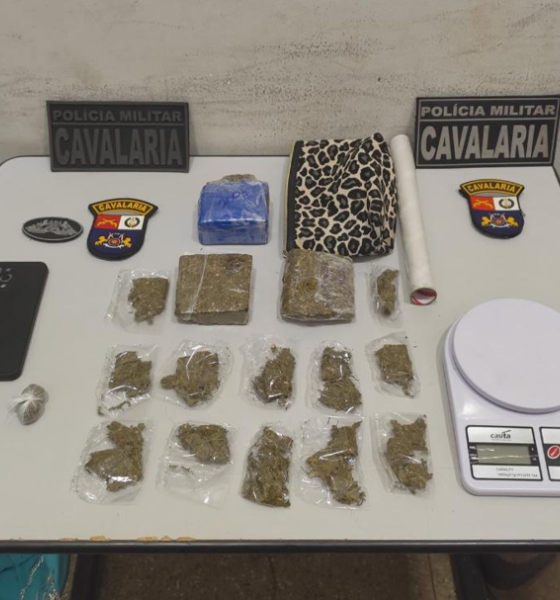 PM prende mulher e apreende adolescente por tráfico de drogas em Sorriso