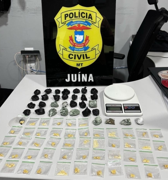 Polícia Civil prende criminosos de alta periculosidade envolvidos com tráfico de drogas e tentativa de latrocínio em Juína