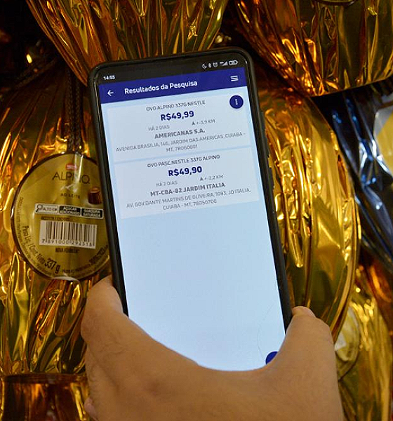 Consumidores podem consultar preços no Nota MT para economizar na Páscoa