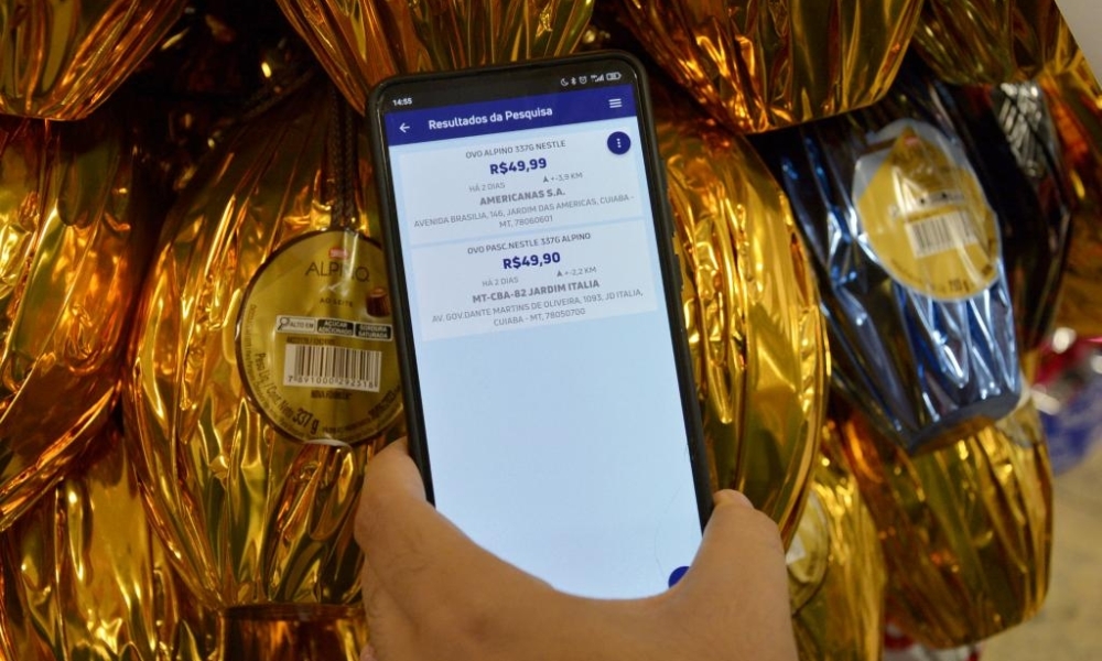 Consumidores podem consultar preços no Nota MT para economizar na Páscoa
