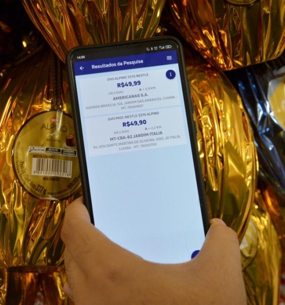 Consumidores podem consultar preços no Nota MT para economizar na Páscoa
