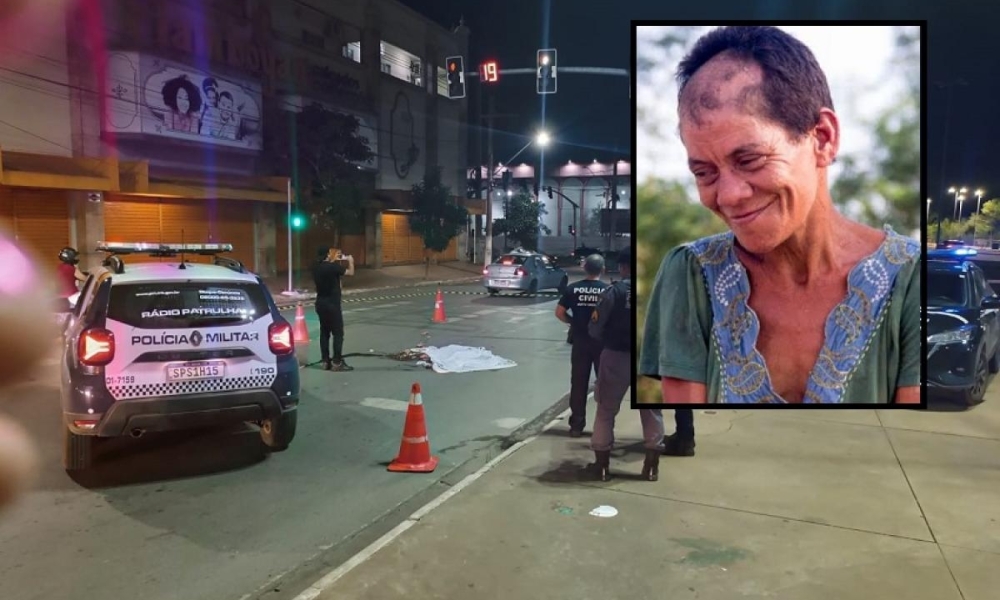 Mulher em situação de rua morre após ser atropelada por carreta em Cuiabá