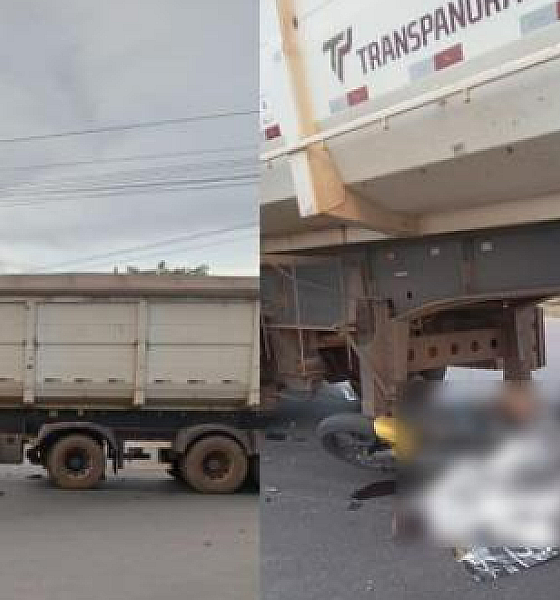 Motociclista de 22 anos morre após colisão com caminhão no Distrito Industrial em Cuiabá