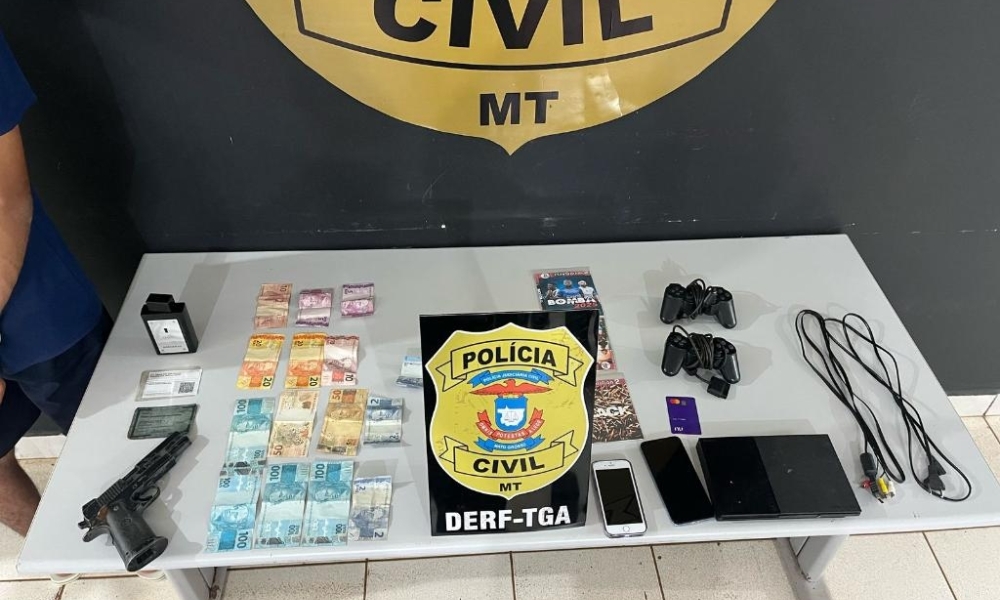 Polícia Civil prende autores de roubo à família em residência em Tangará da Serra