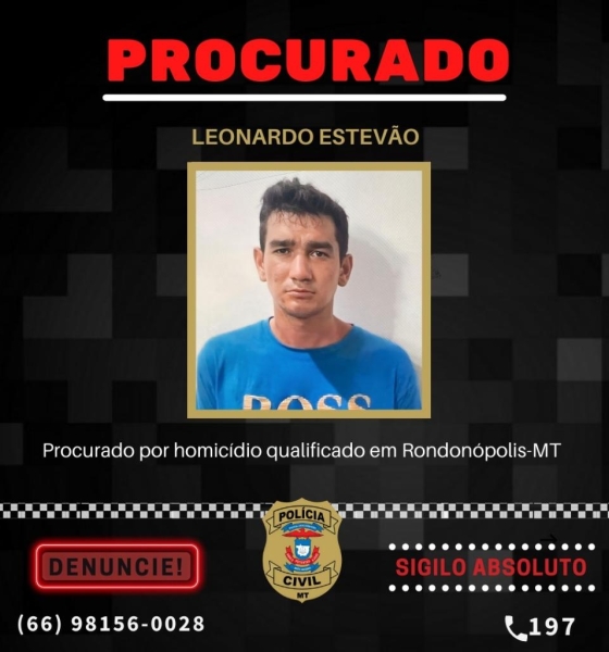 Polícia Civil procura autor de homicídio de indígena em Rondonópolis