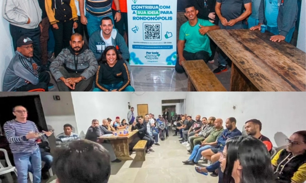 Pré-candidatos Tiago Silva e Roseane Prado Reúnem-se com Representantes do Esporte em Rondonópolis