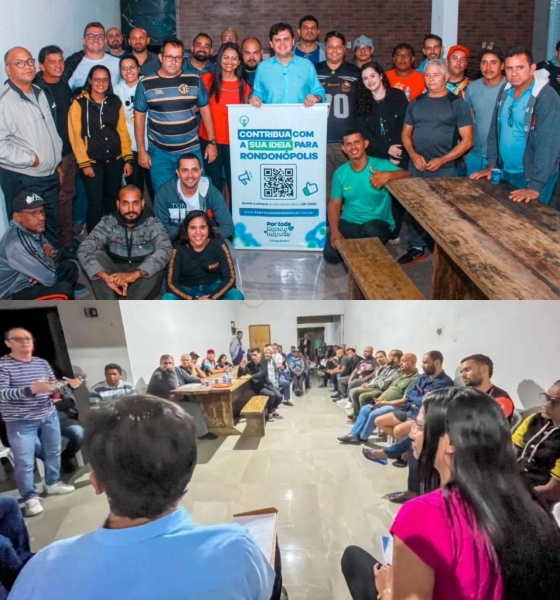Pré-candidatos Tiago Silva e Roseane Prado Reúnem-se com Representantes do Esporte em Rondonópolis