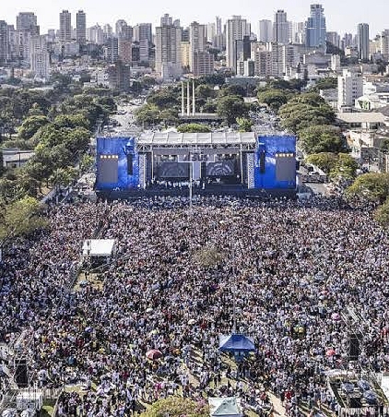 Marcha para Jesus reúne milhares de pessoas na capital paulista