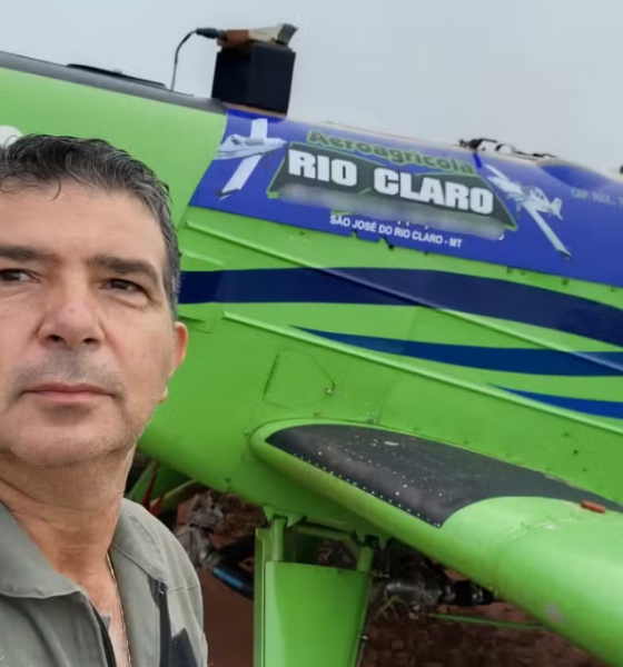 Empresário morre em queda de aeronave em São José do Rio Claro