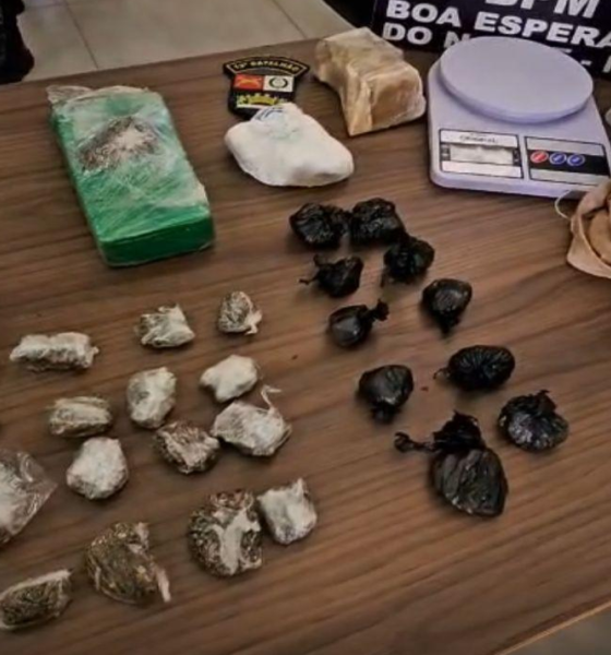 Trio é preso por tráfico de drogas em Boa Esperança do Norte