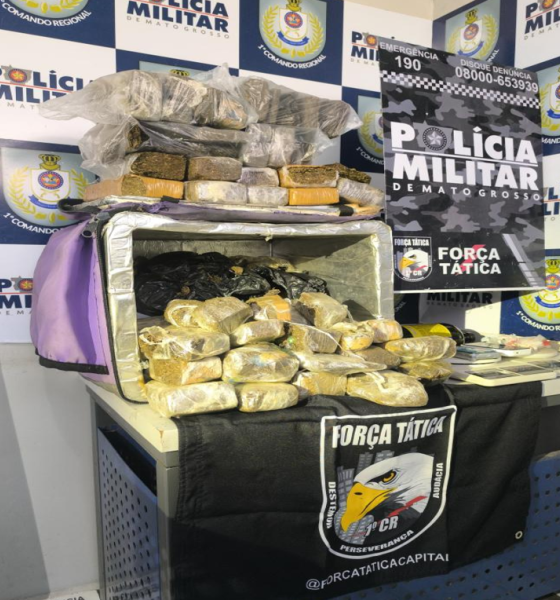 Força Tática apreende drogas avaliadas em R$ 50 mil durante operação no bairro Tijucal, em Cuiabá