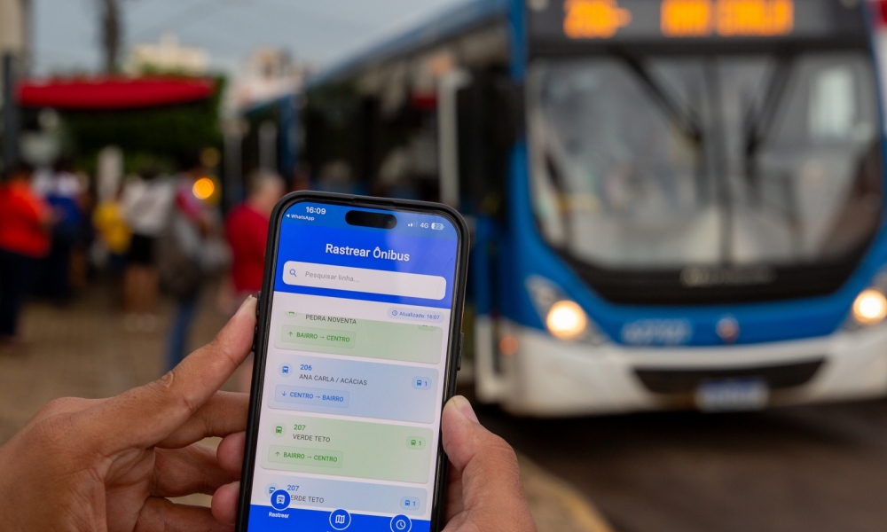 Prefeitura de Rondonópolis lança aplicativo para acompanhar ônibus do transporte coletivo em tempo real