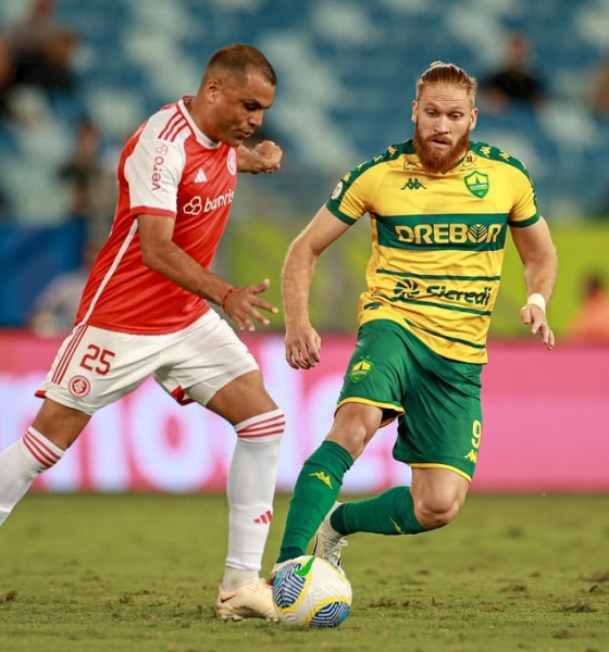 Cuiabá perde para o Inter e segue lanterna no Brasileirão